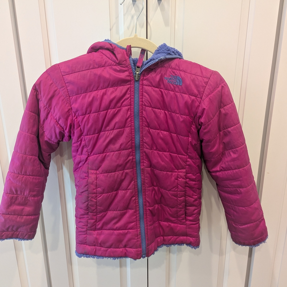 The North Face Pink Puffer Jacket